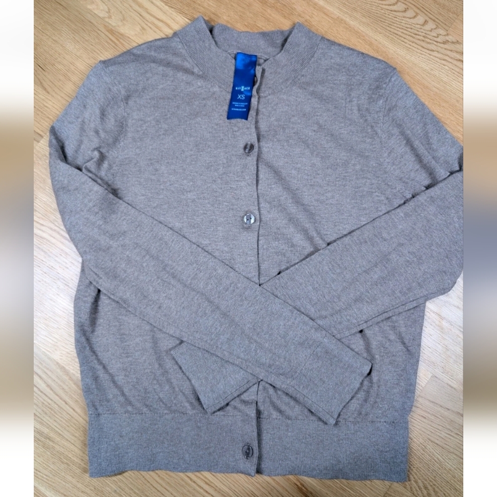 Kit And Ace Brown Mark Cardigan